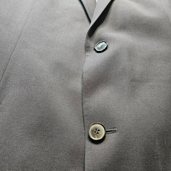 HUGO BOSS Pasolini Movie US Mens Blazer SZ 44R Navy 100% Virgin Wool Coat Preppy - Picture 6 of 16